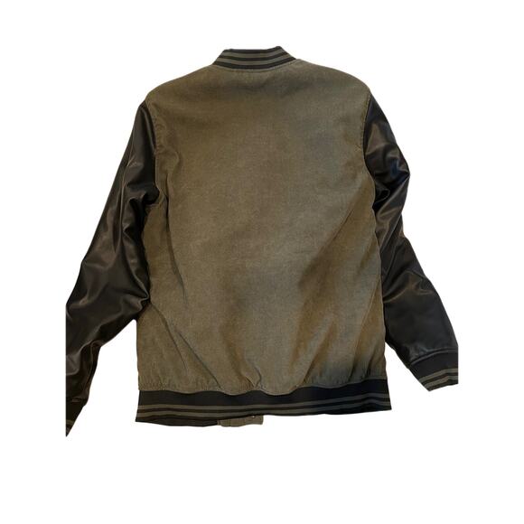 Beautiful Giant Snap Up Varsity Jacket Mens L - Picture 2 of 4